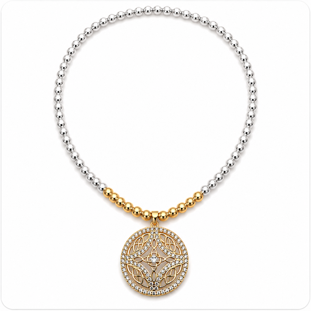 Golden Esclipe Necklace
