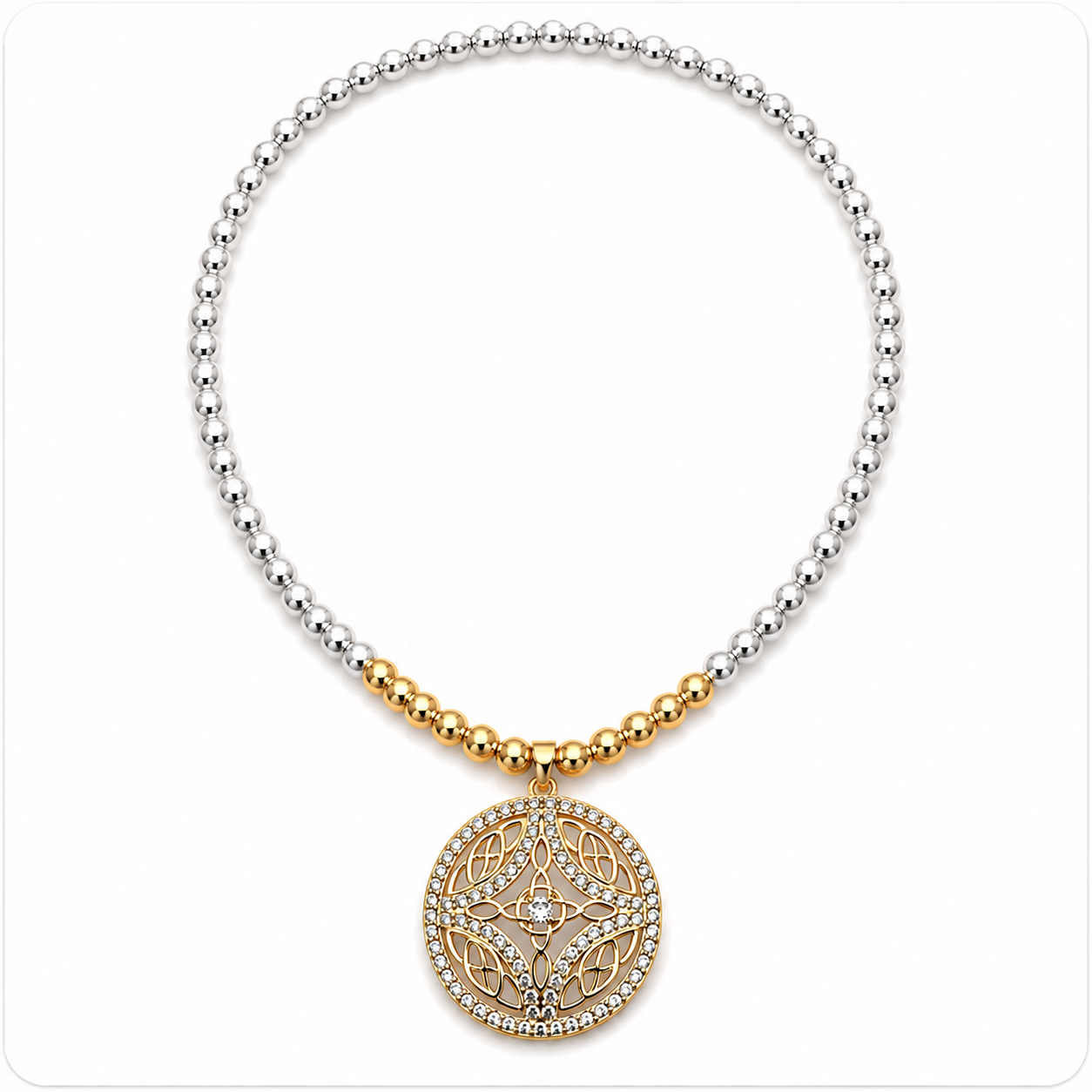 Golden Esclipe Necklace