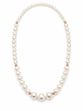 Gilded Pearl Necklace