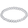 Silver Beaded Bracelet